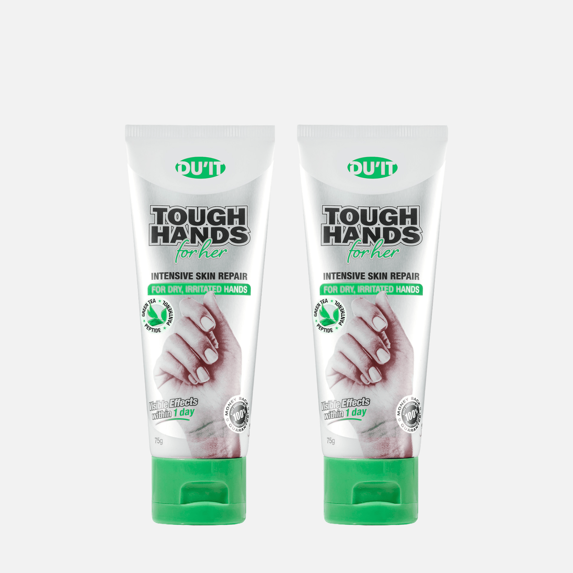 Tough Hands for Her Green Tea Duo | Anti-aging hand cream
