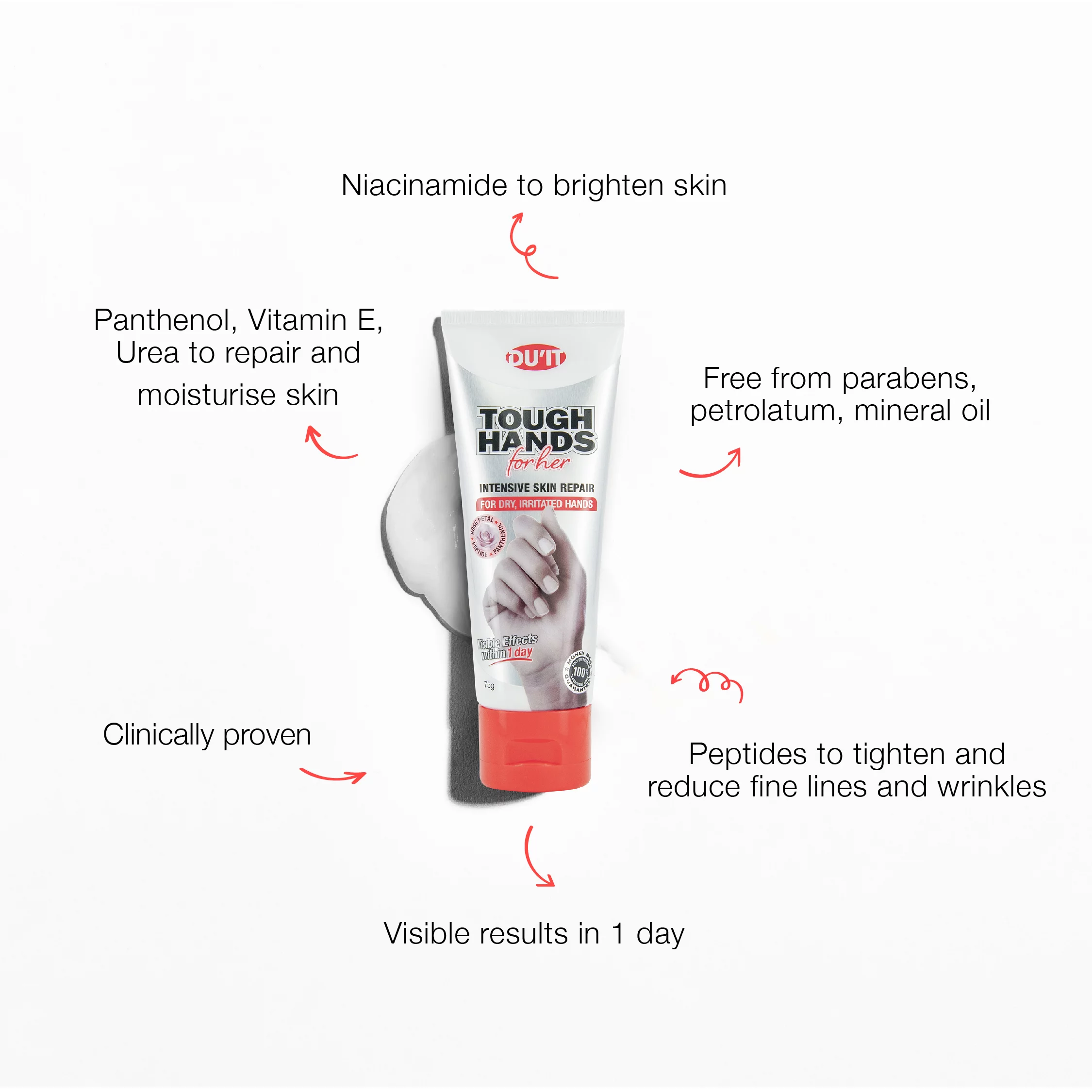 Tough Hands for Her Rose Duo | Anti-aging hand cream - Image 3