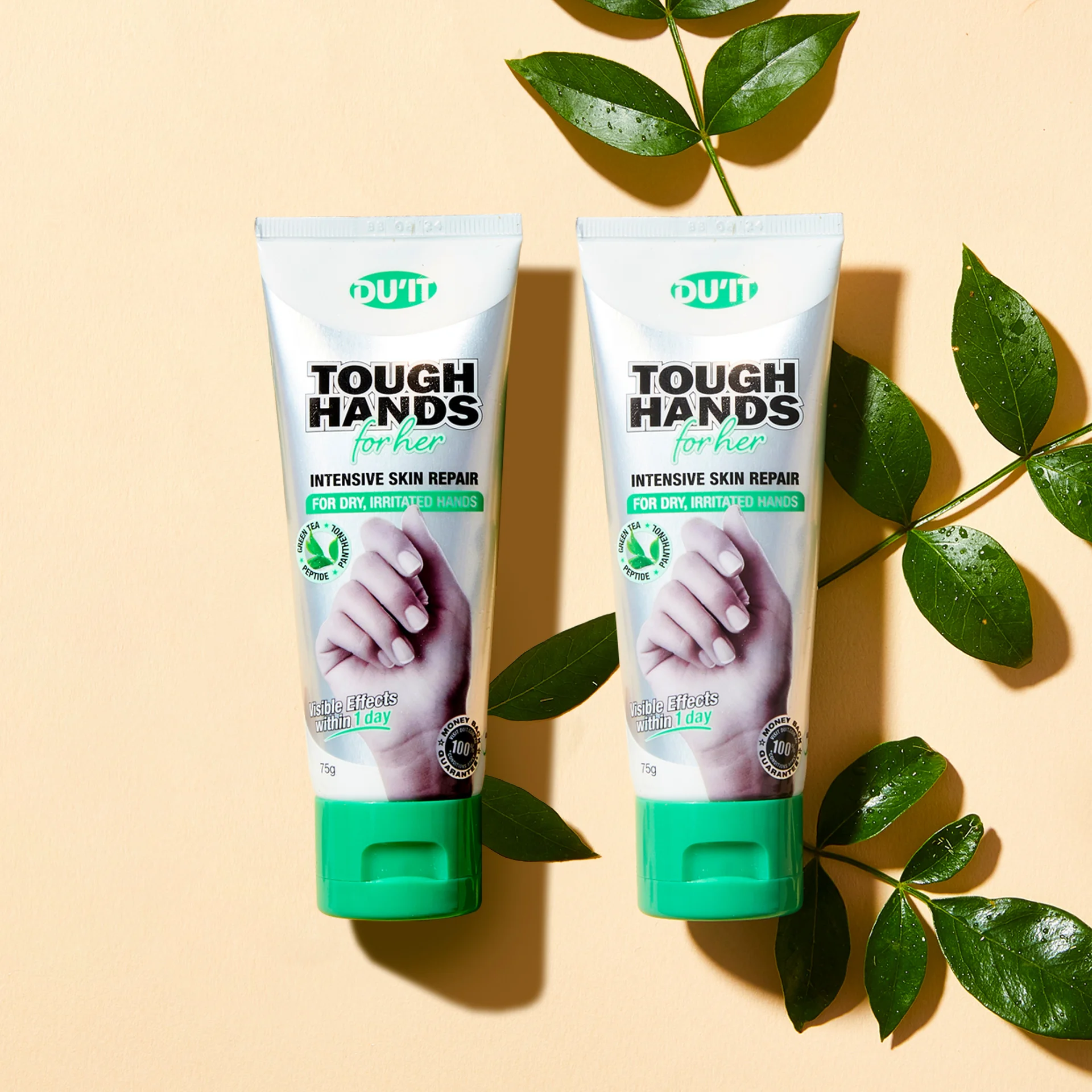 Tough Hands for Her Green Tea Duo | Anti-aging hand cream - Image 2