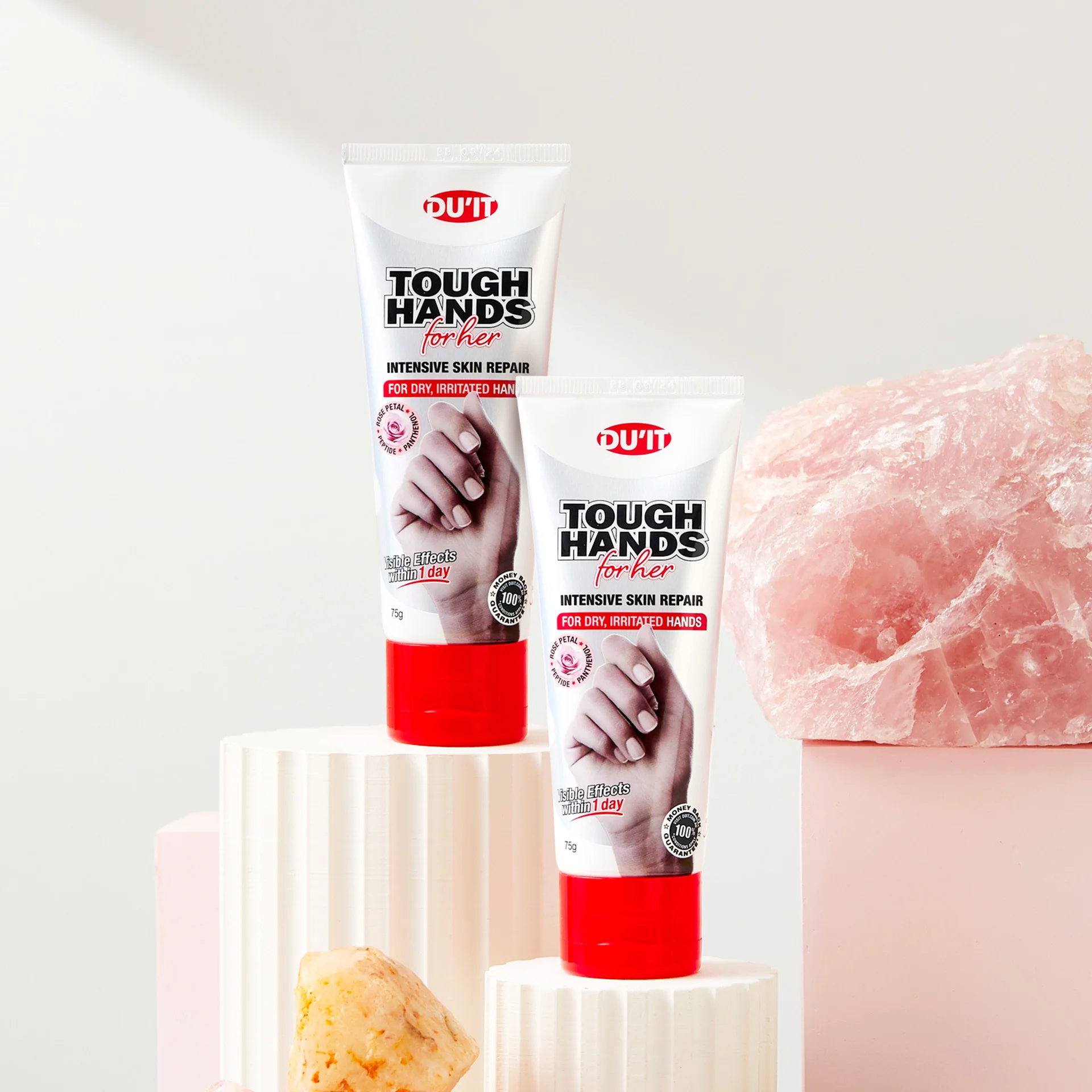 Tough Hands for Her Rose Duo | Anti-aging hand cream - Image 2