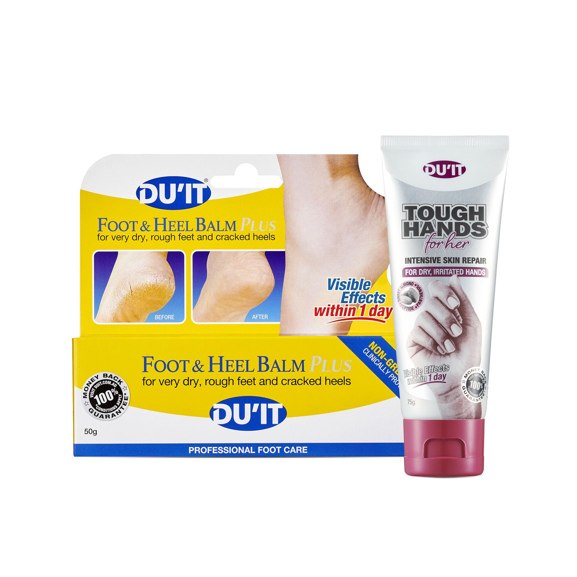 For Her Foot & Hand Duo to repair dead skin and treat cracked heels